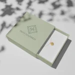 Iman Hazimeh jewellery logo, luxury brand identity, gold brand palette, Arabic calligraphy logo