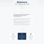 Art Vision portfolio website, Egypt architecture gallery, engineering project showcase