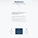 Art Vision portfolio website, Egypt architecture gallery, engineering project showcase