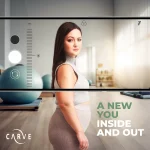 CARVE nutrition social media, Egypt diet clinic marketing, transformation content