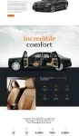 Fox Transport Qatar website, logistics web design, fleet gallery, social media content
