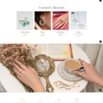 Iman Hazimeh jewellery website, luxury e-commerce design, Qatar online jewellery store