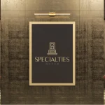 Specialties Qatar logo design, brand guidelines document, visual identity system, engineering company branding