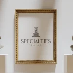 Specialties Qatar logo design, brand guidelines document, visual identity system, engineering company branding