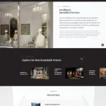 Specialties Qatar corporate website, engineering project gallery, Qatar corporate web design
