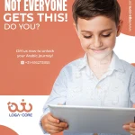 Loga-Core language school website, Netherlands education, Arabic community marketing