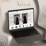 Sara Merdas fashion social media, Kuwait designer marketing, collection launch content