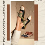 Skarbina footwear social media, Kuwait shoe brand, product lifestyle content