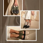 Skarbina footwear social media, Kuwait shoe brand, product lifestyle content