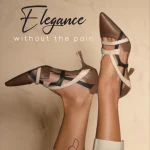 Skarbina footwear social media, Kuwait shoe brand, product lifestyle content