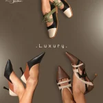 Skarbina footwear social media, Kuwait shoe brand, product lifestyle content